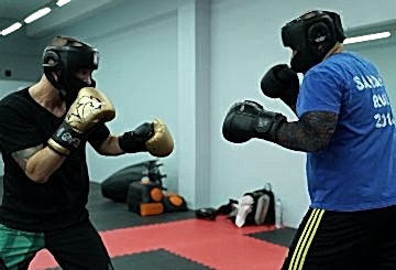 Фото из зала бокса boxing-time